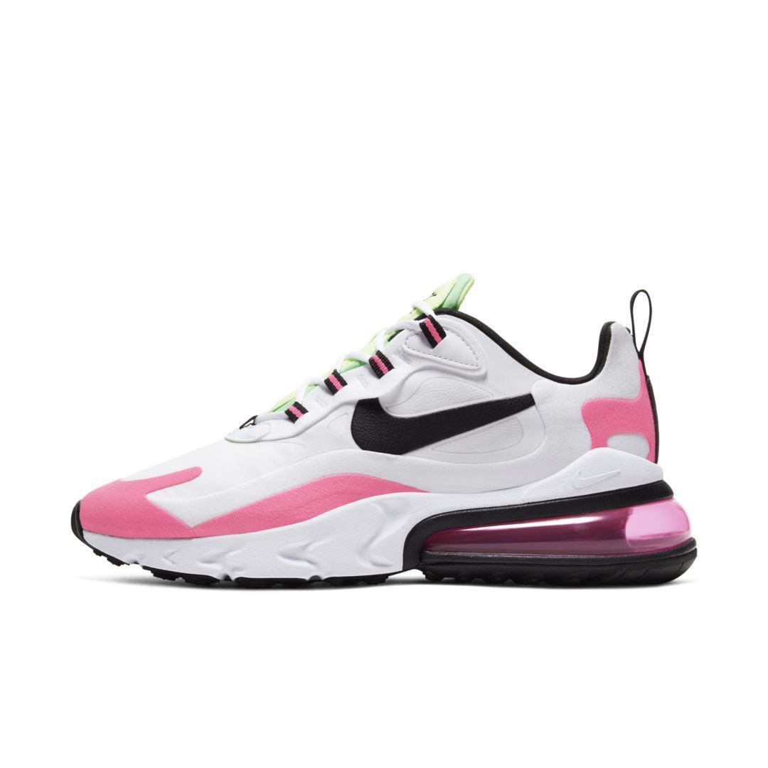 Nike Air Max 270 React Women's Shoe Size 11 (White/Hyper Pink) CJ0619-101 | Nike (US)