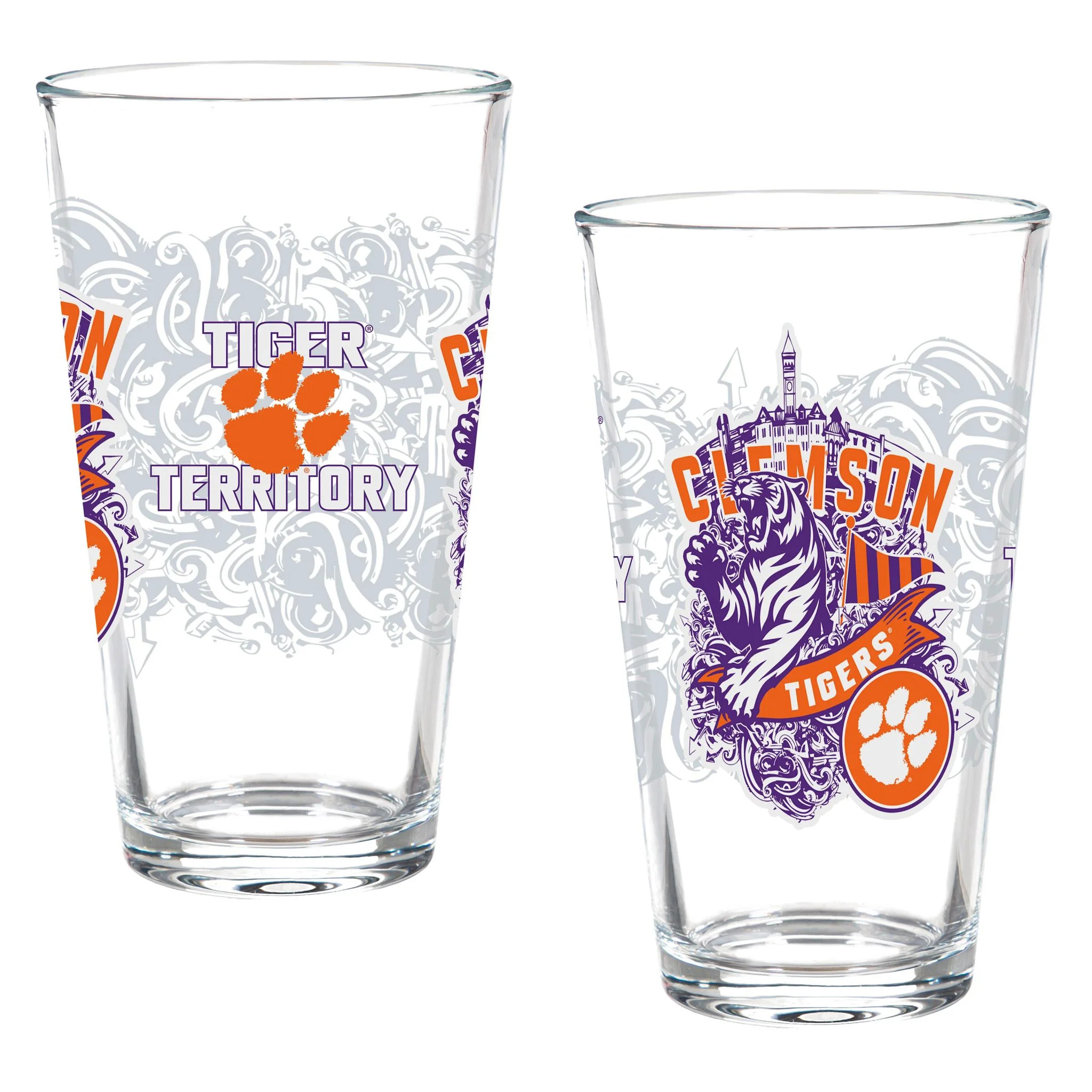 16 oz NCAA Pint Glasses, Set of 2 | Wayfair | Wayfair North America