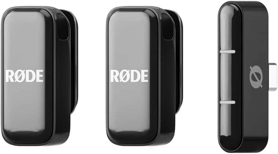 R\u00d8DE Wireless Micro - Compact Wireless Microphone, Two Mics with Charge Case for Smartphone ... | Amazon (US)