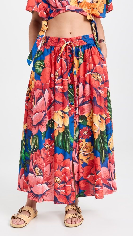 FARM Rio Winter Chita Long Skirt | Shopbop | Shopbop