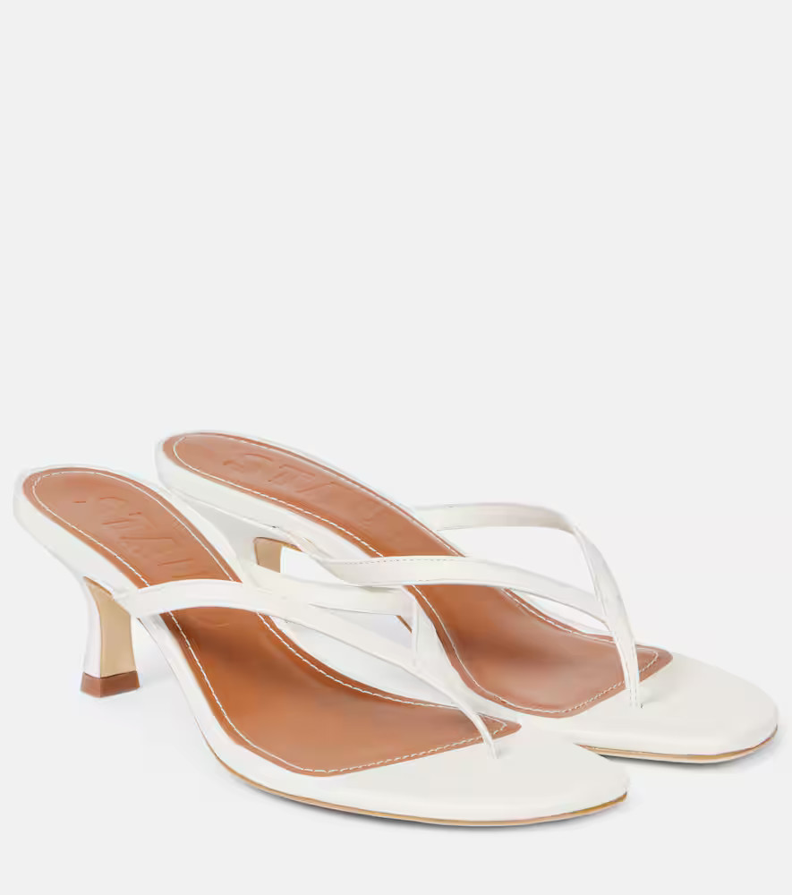 Staud Freja leather thong sandals | Mytheresa (US/CA)