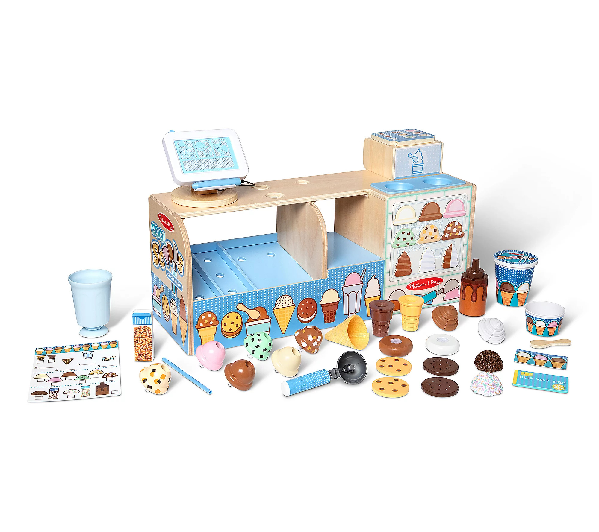 Melissa & Doug Cool Scoops Ice Creamery | QVC