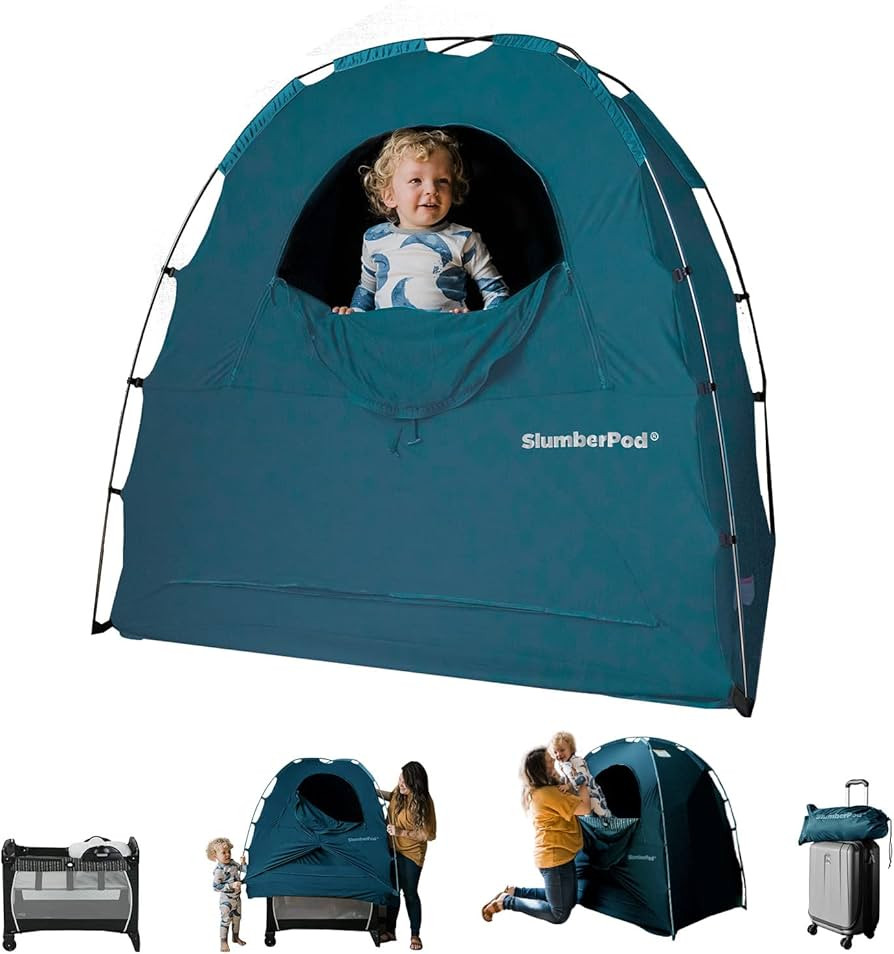 SlumberPod The Original Blackout Sleep Tent Travel Essential for Babies and Toddlers, Mini Crib a... | Amazon (US)