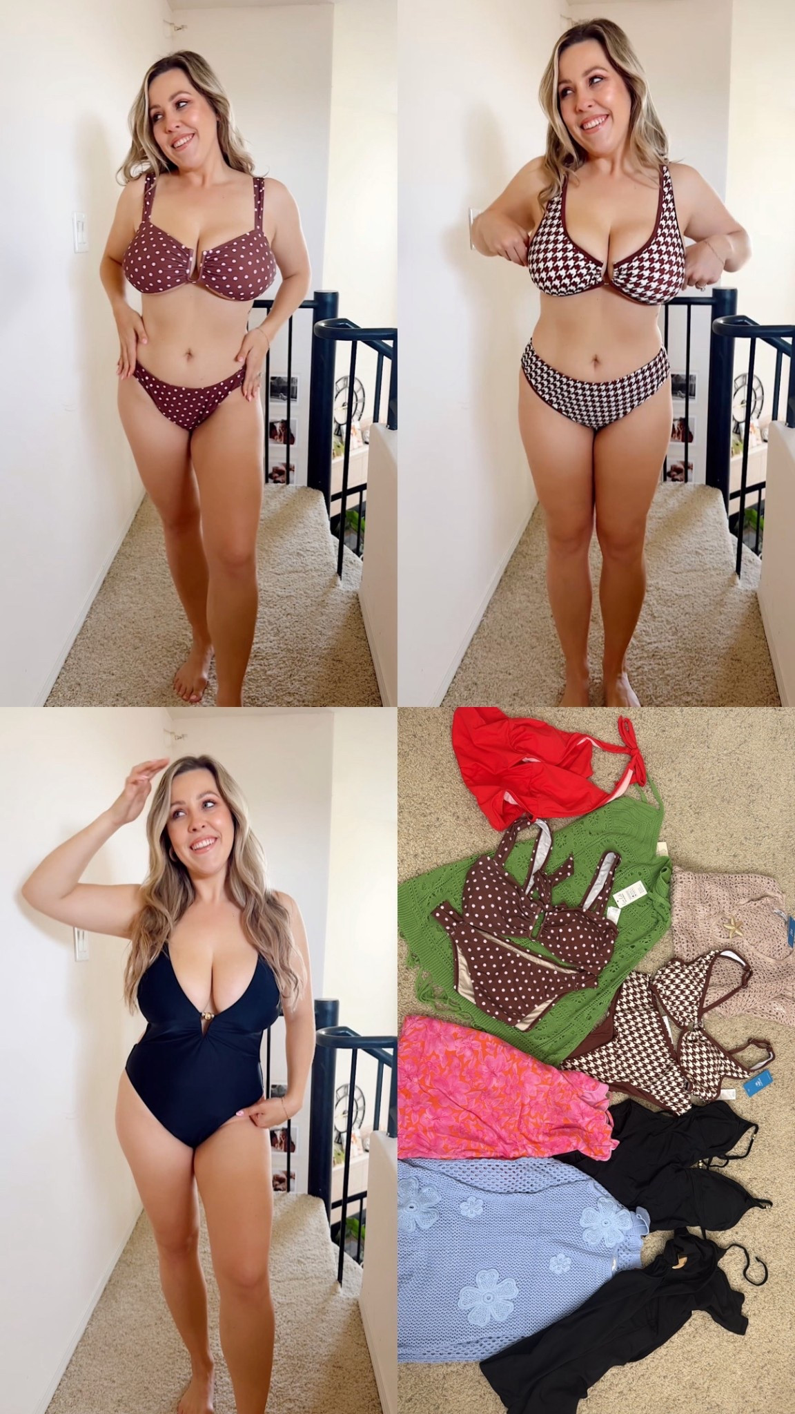 Code Britta15 to save! Spring bikinis
Fuller bust bikinis
Larger cup sized swimwear
Large top and medium bottoms!

#LTKSeasonal #LTKtravel #LTKswim
