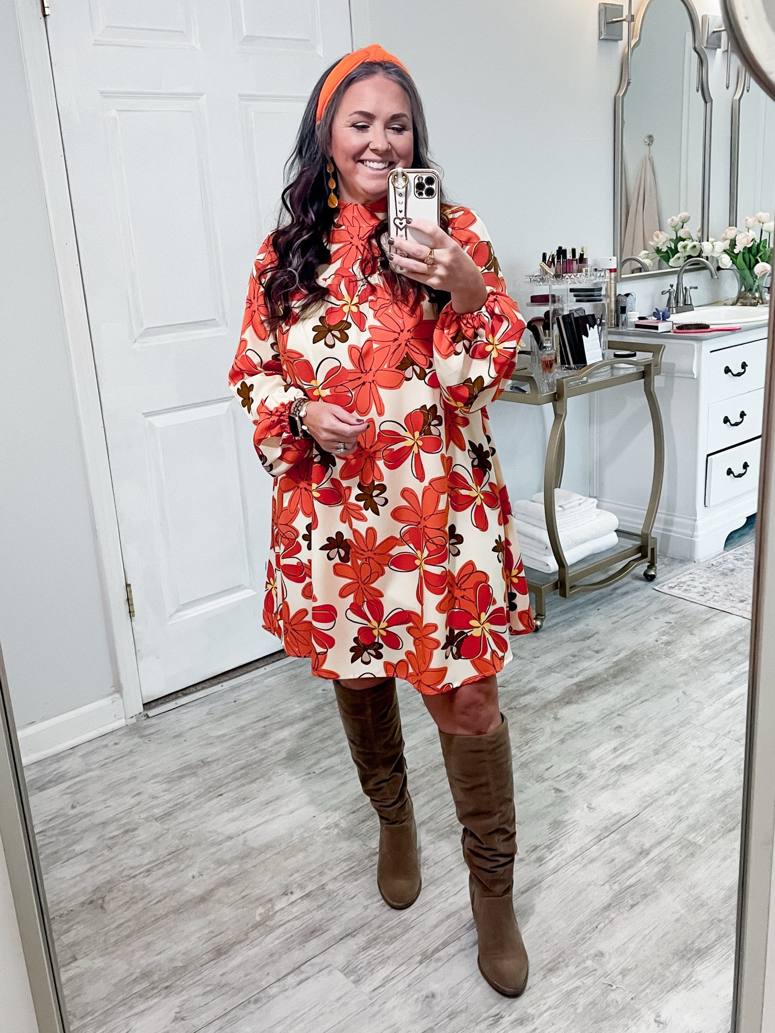 The perfect Thanksgiving dress…perfect fall colors, very roomy, and only $12! 🤯🧡

Fall dress
Holiday dress
Knee high boots
Fall boots

#LTKFindsUnder50 #LTKOver40 #LTKMidsize