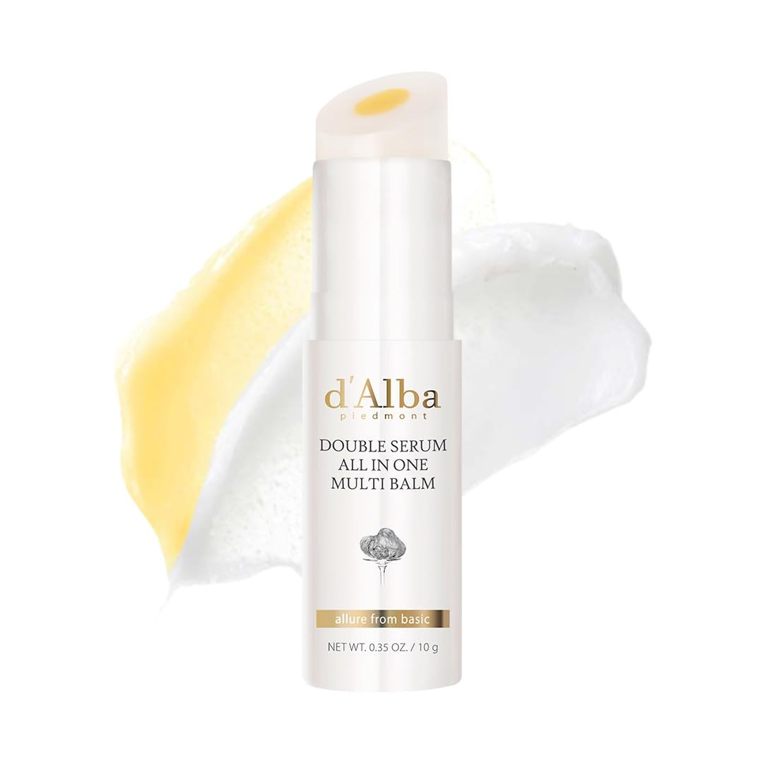 d'alba | Italian White Truffle Double Serum All-in-one Multi Balm, vegane Hautpflege, 3-in-1-Beha... | Amazon (DE)