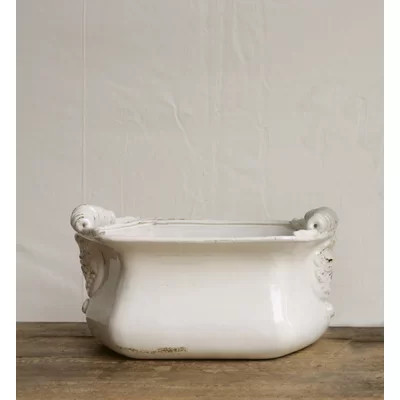 Mcfarland Decorative Terra-cotta Cache Pot | Wayfair North America