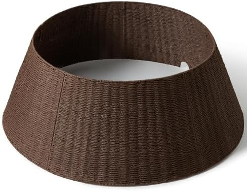 36in Large Christmas Tree Collar - Wicker Woven Tree Collars for Artificial Trees - Handmade Ratt... | Amazon (US)