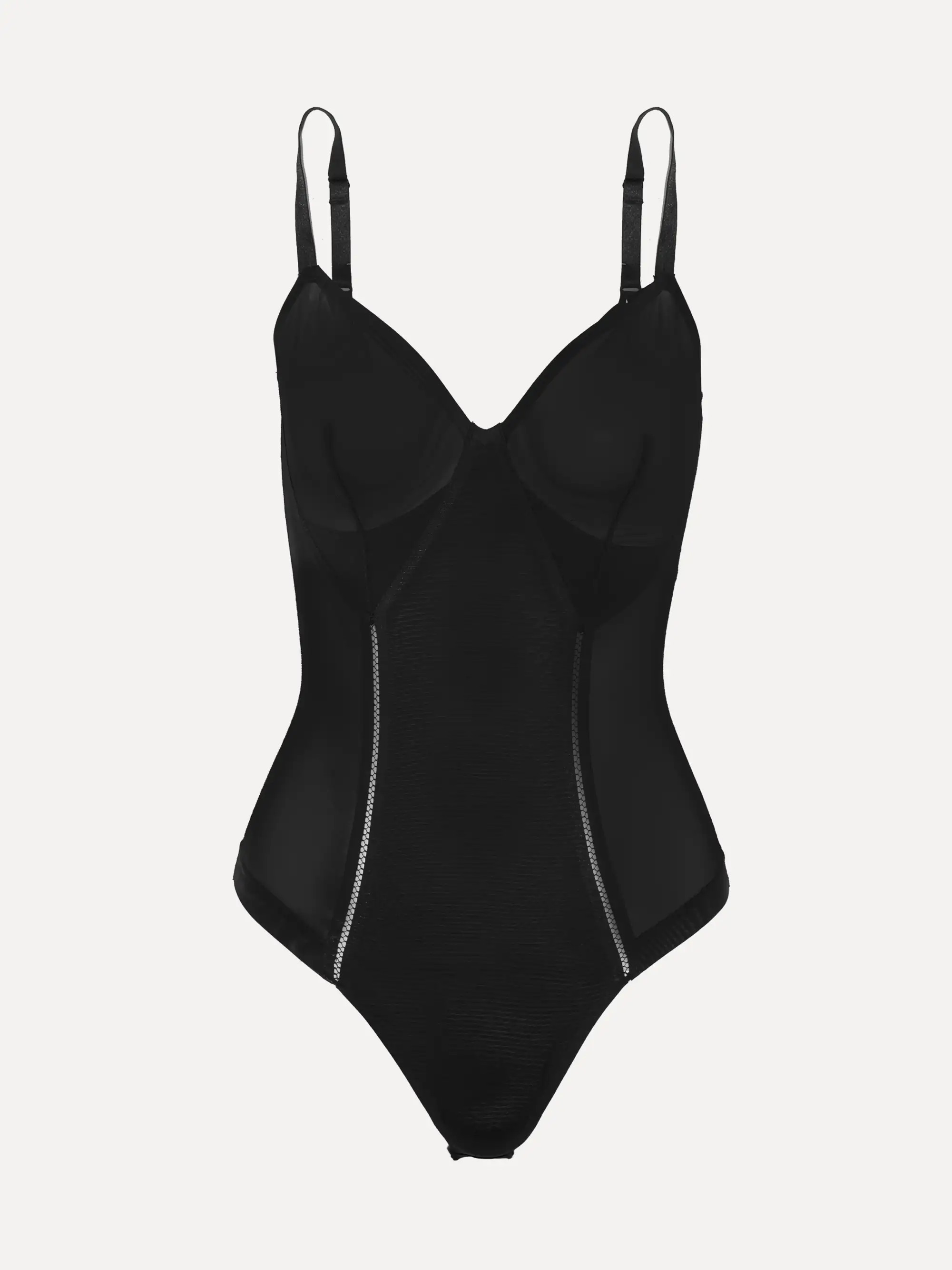 Haute Contour Nouveau stretch-mesh thong bodysuit | NET-A-PORTER (US)