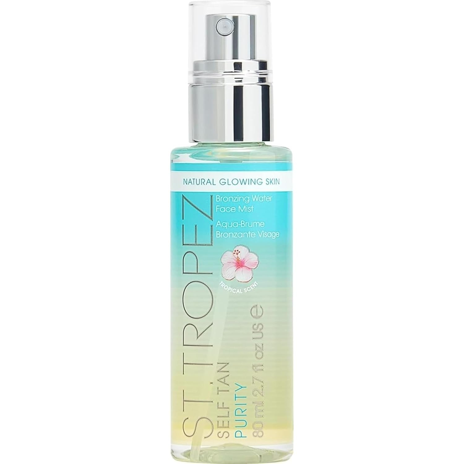 St. Tropez Self Tan Purity Bronzing Water Face Mist, Lightweight Face Tanner with Hyaluronic Acid... | Amazon (US)
