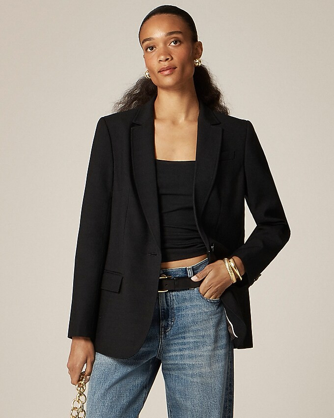 Arden blazer in luster canvas | J. Crew US
