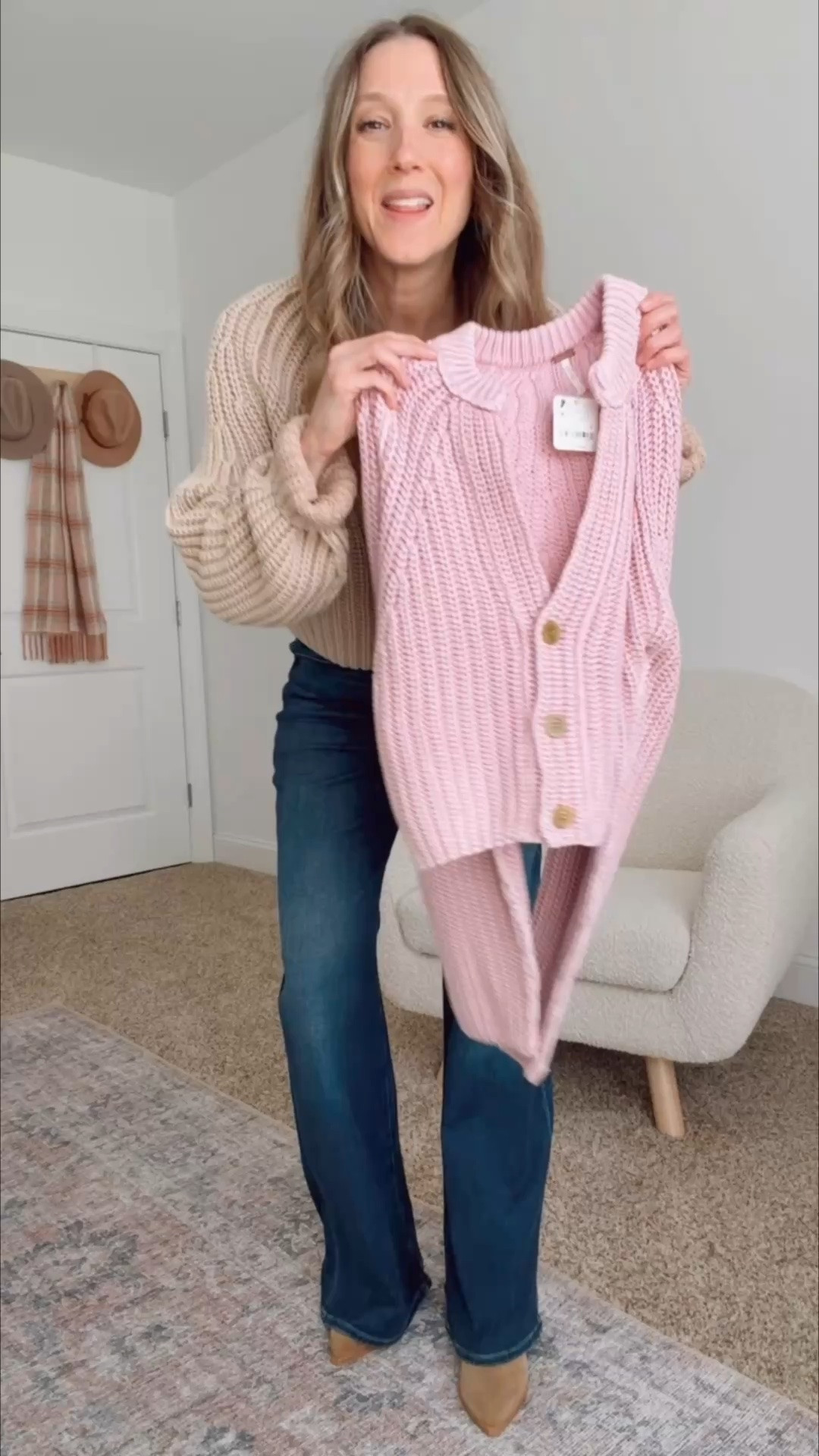This cardigan sweater from the Nordstrom anniversary sale is such a find! It looks cropped online but it’s really not. No need to size up- TTS!

#LTKSaleAlert #LTKOver40 #LTKSeasonal

#LTKSeasonal #LTKOver40 #LTKSaleAlert