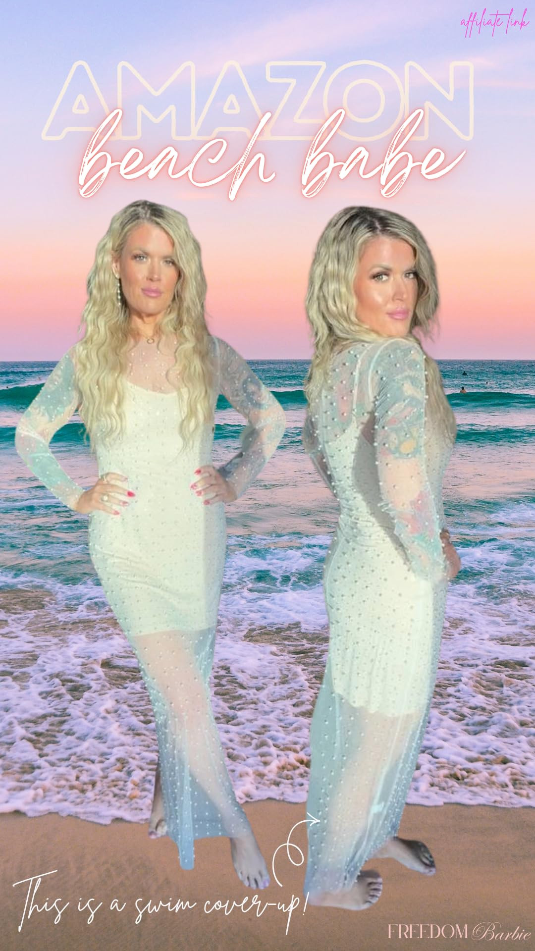 This pearl swimwear cover-ups will keep you looking fabulous while enjoying the sun. 

#BeachBabe #springbreak #beachfashion 

 #LTKSeasonal #LTKSwim #LTKTravel