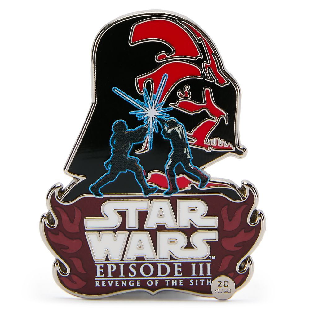 Darth Vader – Star Wars Episode III: Revenge of the Sith 20th Anniversary Pin – Limited Relea... | Disney Store