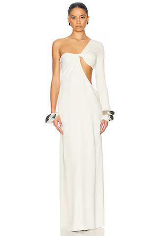 The Corsico Draped Dress | FWRD 