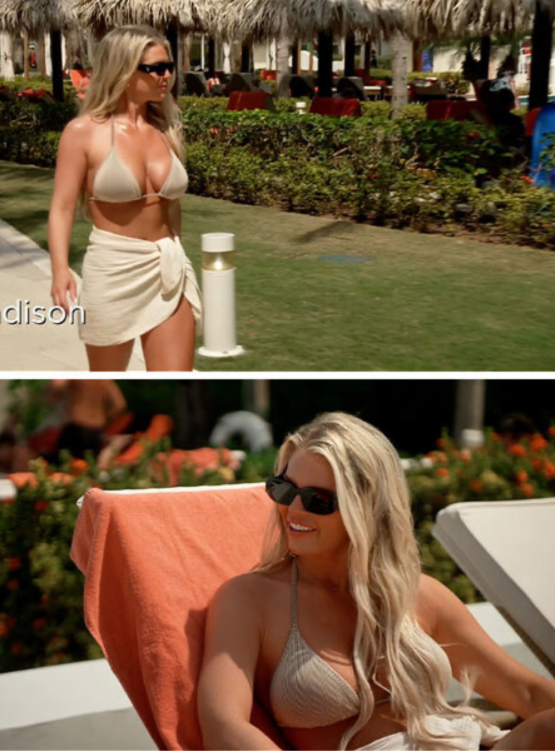 Celebrity style Amazon fashion find! Shop southern charm star Madison LeCroy's bikini three piece set and oversize black sunglasses 

#LTKfindsunder50 #LTKtravel #LTKswim