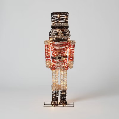 42" LED Tinsel Nutcracker Christmas Novelty Sculpture Light - Wondershop™ | Target