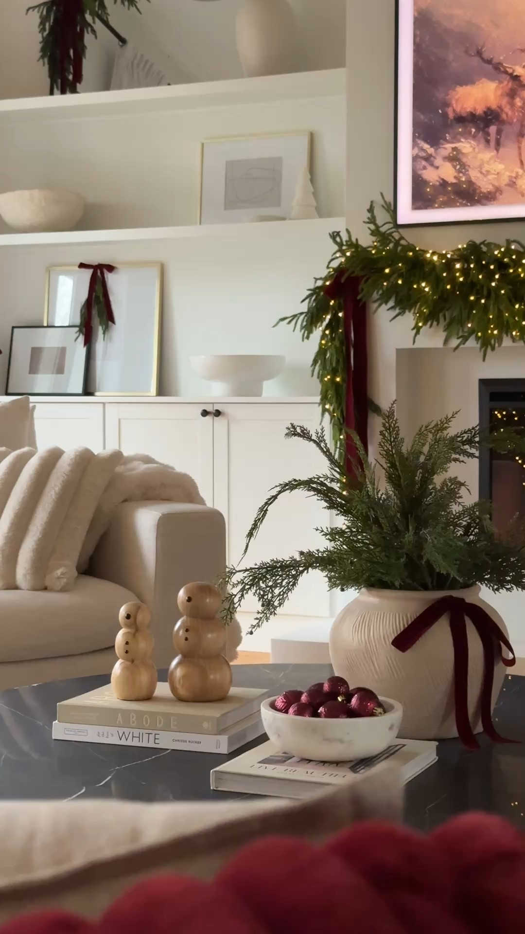 Classic Christmas | ♥️

After years of neutral Christmas decor adding reds and burgundy tones just feels right. I love the rich contrast and classic Christmas feel 🎅🏻 

Comment SHOP to shop this space 🤍

Holiday decor | Christmas decor | Christmas home decor | Christmas mantle | Christmas tree decor | Christmas living room decor | cozy Christmas decor | red Christmas 

#christmasdecor 
#christmaslivingroom
#classicchristmas 
#ralphlaurenchristmas 
#christmastreeinspo

#LTKHome #LTKHoliday #LTKSeasonal