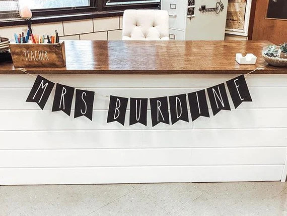 Personalized Classroom Banner | Etsy (US)