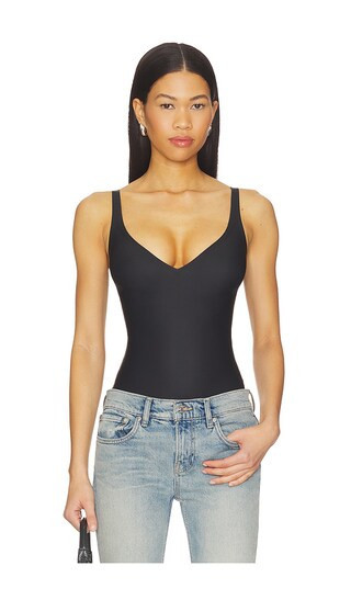 SKIMS Body Plunge Bodysuit in Black. - size XXL | Revolve Clothing (Global)