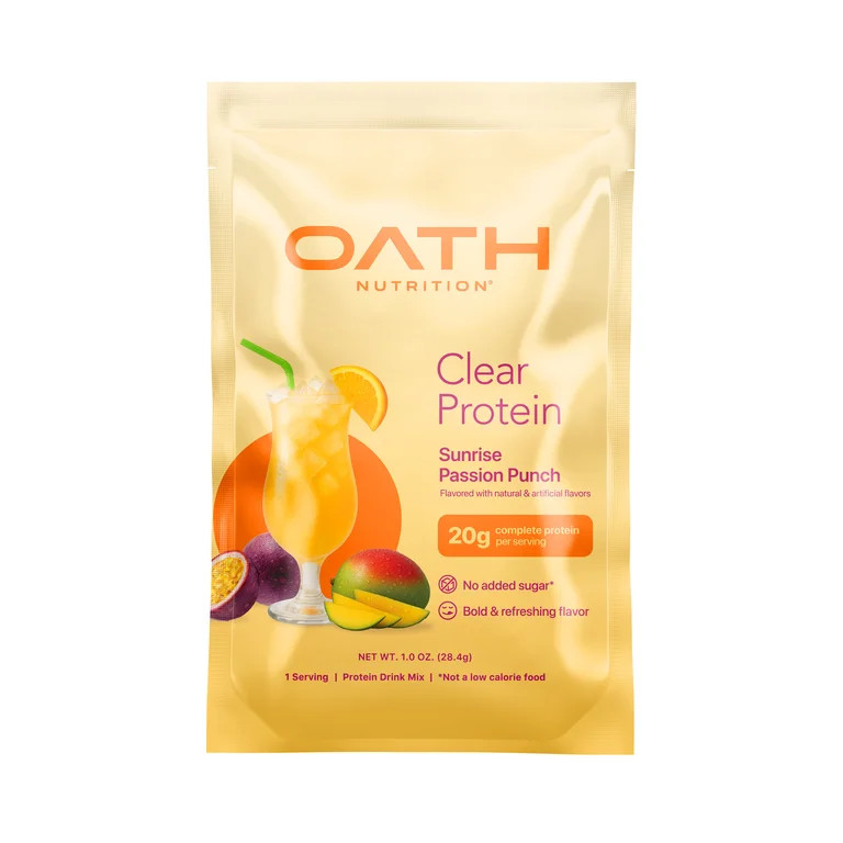 OATH Clear Whey Single Serve Sunrise Passion | Walmart (US)
