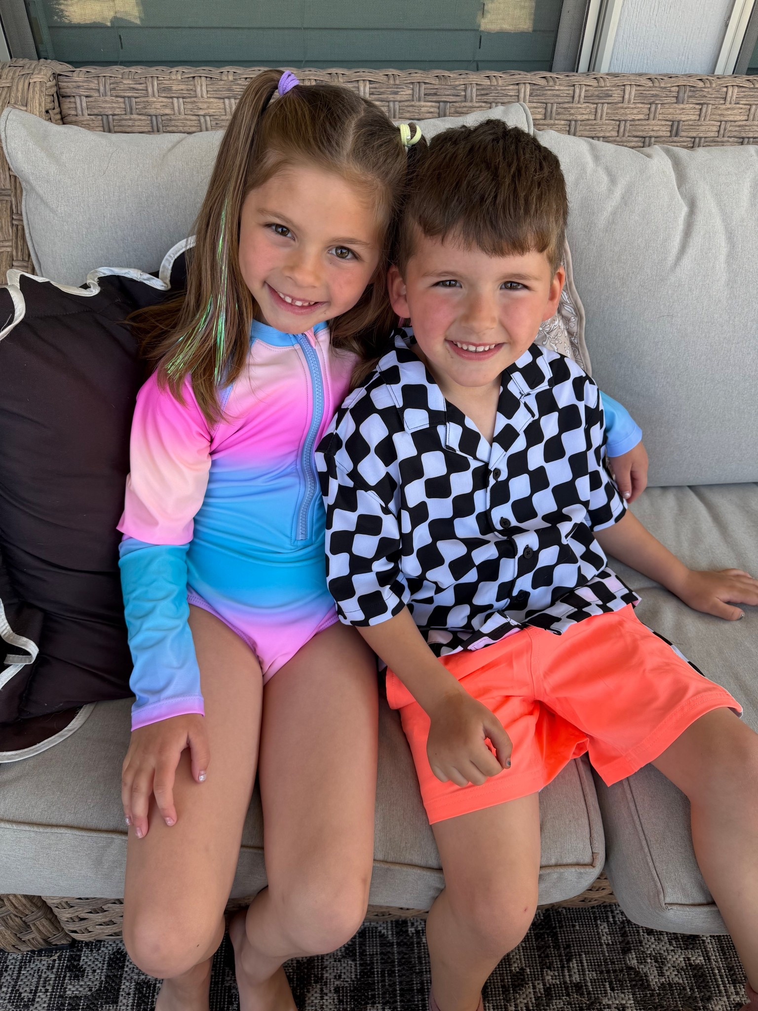 Kids swim from Walmart 

He’s in size small and she’s im an 8!

#LTKSeasonal #LTKmomlife #LTKKids