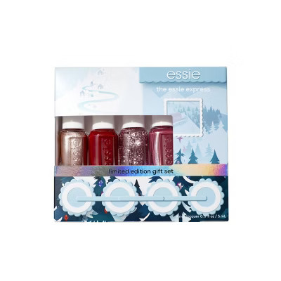 essie Nail Polish, 8-Free Vegan, Holiday Kit - The Essie Express: Magical Pinks and Reds - 4pc | Target
