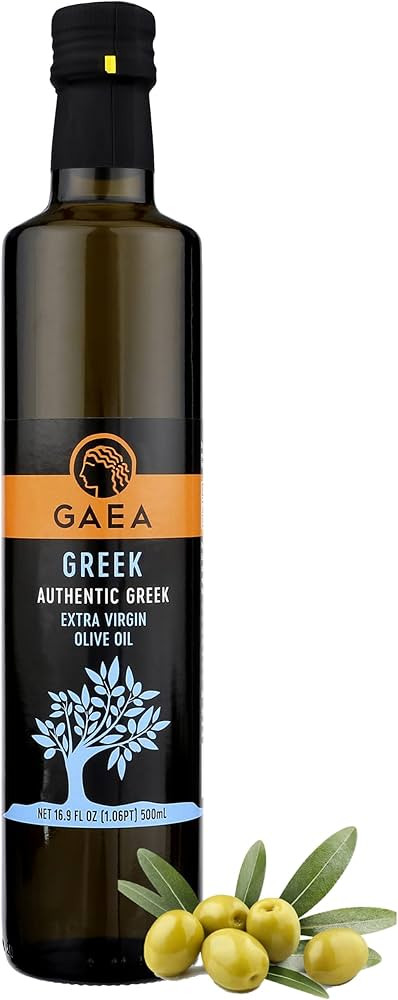 Gaea Greek Authentic Extra Virgin Olive Oil | Cold Pressed | Non-GMO | Mild Flavor Perfect for Co... | Amazon (US)