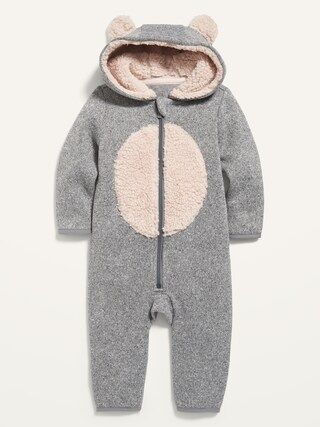 Unisex Bear-Critter Hooded One-Piece for Baby | Old Navy (US)