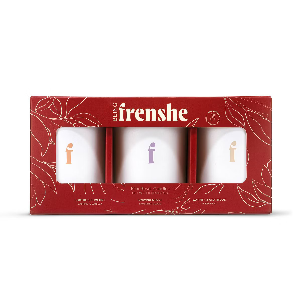 Being Frenshe Mini Reset Candle Trio Gift Set - 3pc | Target