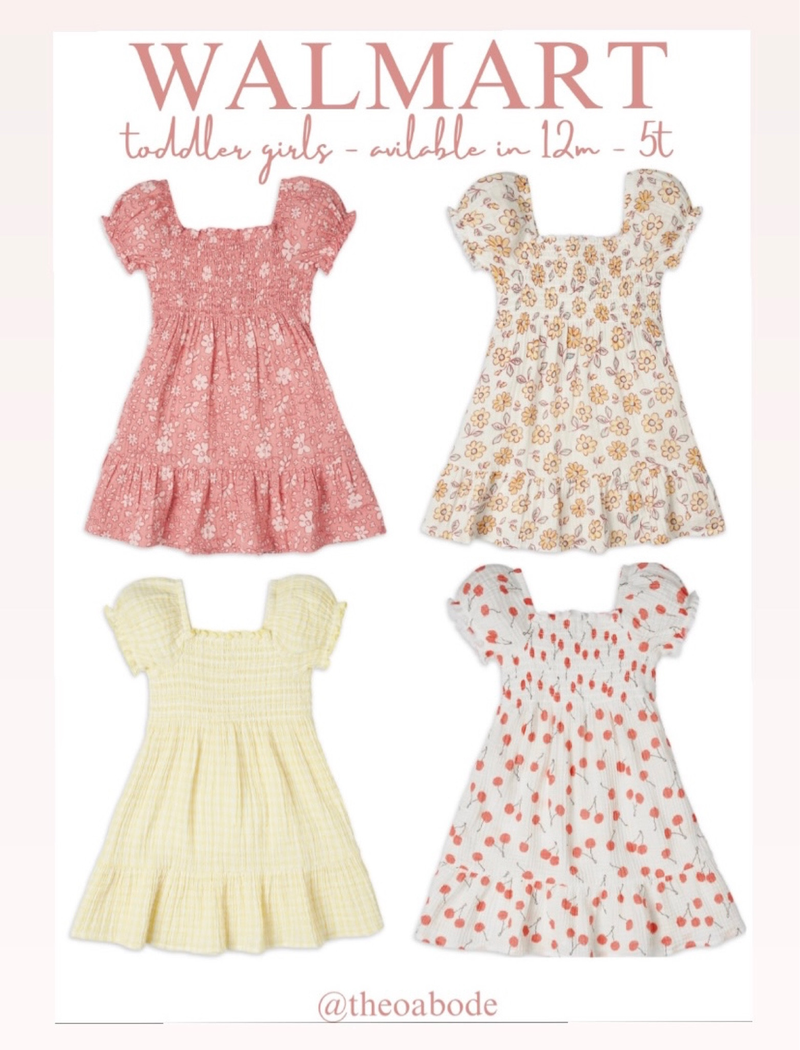 New Walmart Toddler Girls Puff Sleeve Dresses! Only $15 🫶🏼

#LTKbaby #LTKkids #LTKfamily