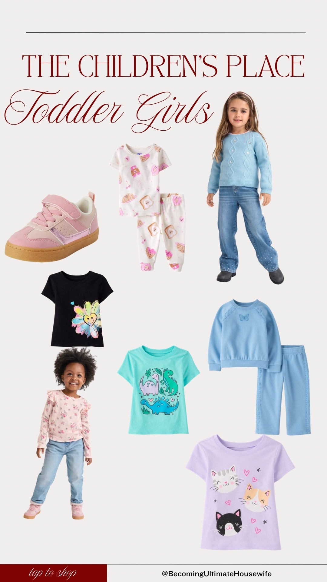 ✨ The Children’s Place | Toddler Girls ✨
Rounded up the sweetest toddler girl finds — cozy sets, soft tees, everyday denim, matching outfits, and the cutest little sneakers. Perfect for playdays, preschool, errands, and comfy at-home outfits.

I love these pieces because they’re affordable, durable, and totally mix-and-match. So many fun prints: hearts, dinos, kitties, florals, butterflies… all the cute toddler vibes. Great for building out a simple toddler wardrobe that actually lasts.

#childrensplace 

#LTKKids #LTKGiftGuide #LTKSaleAlert