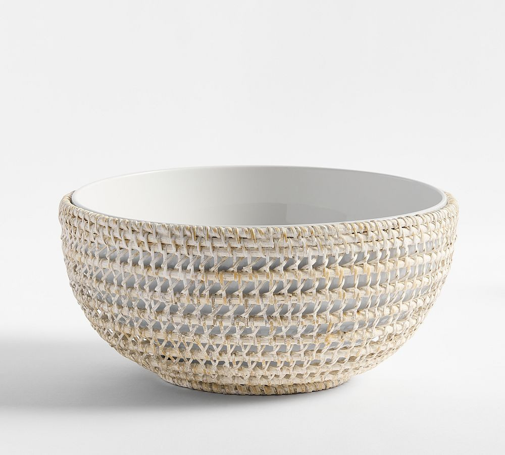 Miramar Handwoven Serving Bowl | Pottery Barn (US)