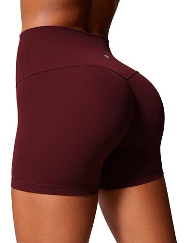 CRZ YOGA Secretsculpt Butterlift Biker Shorts 4" - No Front Seam High Waisted Womens Workout Gym ... | Amazon (US)