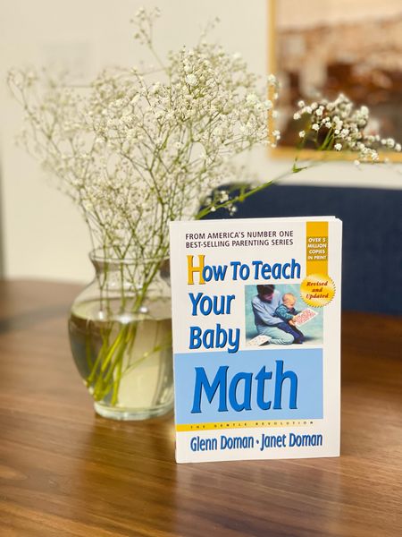 This is an AMAZING book for parents who want to teach their baby’s math! 