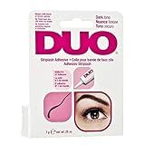 DUO Strip EyeLash Adhesive for Strip Lashes, Dark Tone, 0.25 oz | Amazon (US)