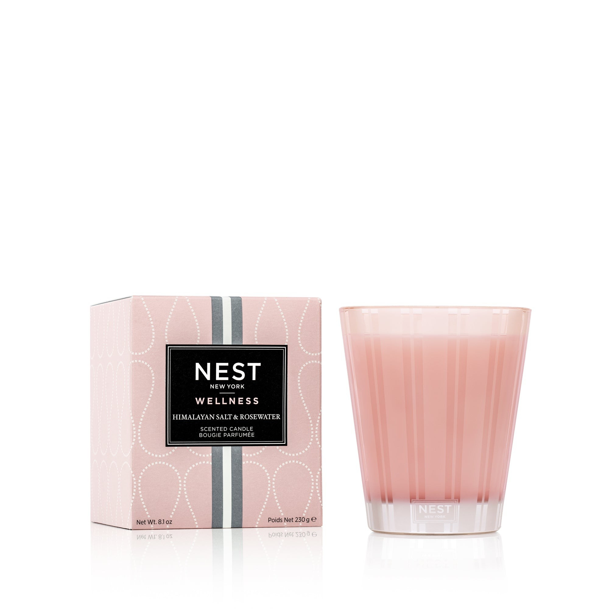 Himalayan Salt & Rosewater Classic Candle | NEST Fragrances