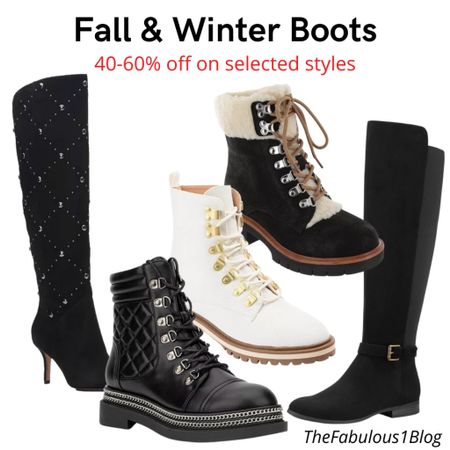 Fall & Winter Boots! 40-60% off on selected styles. 
#FallFashion #WinterFashion #Boots #Macys 

#LTKshoecrush #LTKCyberweek #LTKsalealert