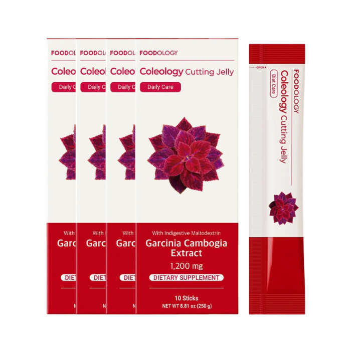 FOODOLOGY - Coleology Cutting Jelly - 25g x 10sticks (4ea) Set | Stylevana