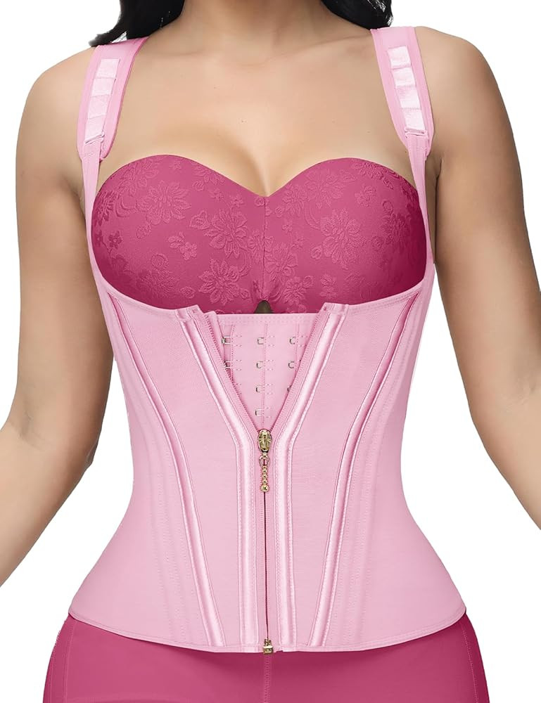 SHAPSHE Waist Trainer for Women, Tummy Control Sports Girdle, Workout Body Shaper with Adjustable... | Amazon (US)