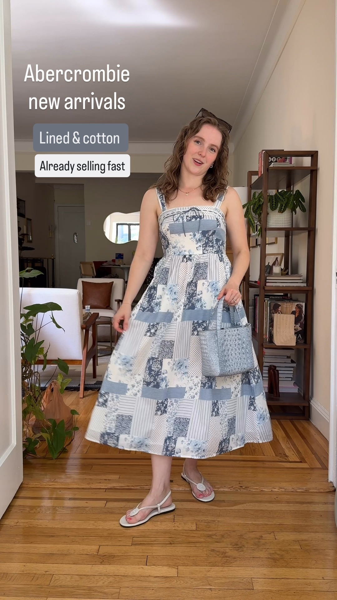 Abercrombie new arrivals! On sale! Love this cotton dress for hot weather. Lined & very comfy wearing xs petite I’m 5ft 2

#LTKSeasonal #LTKSaleAlert