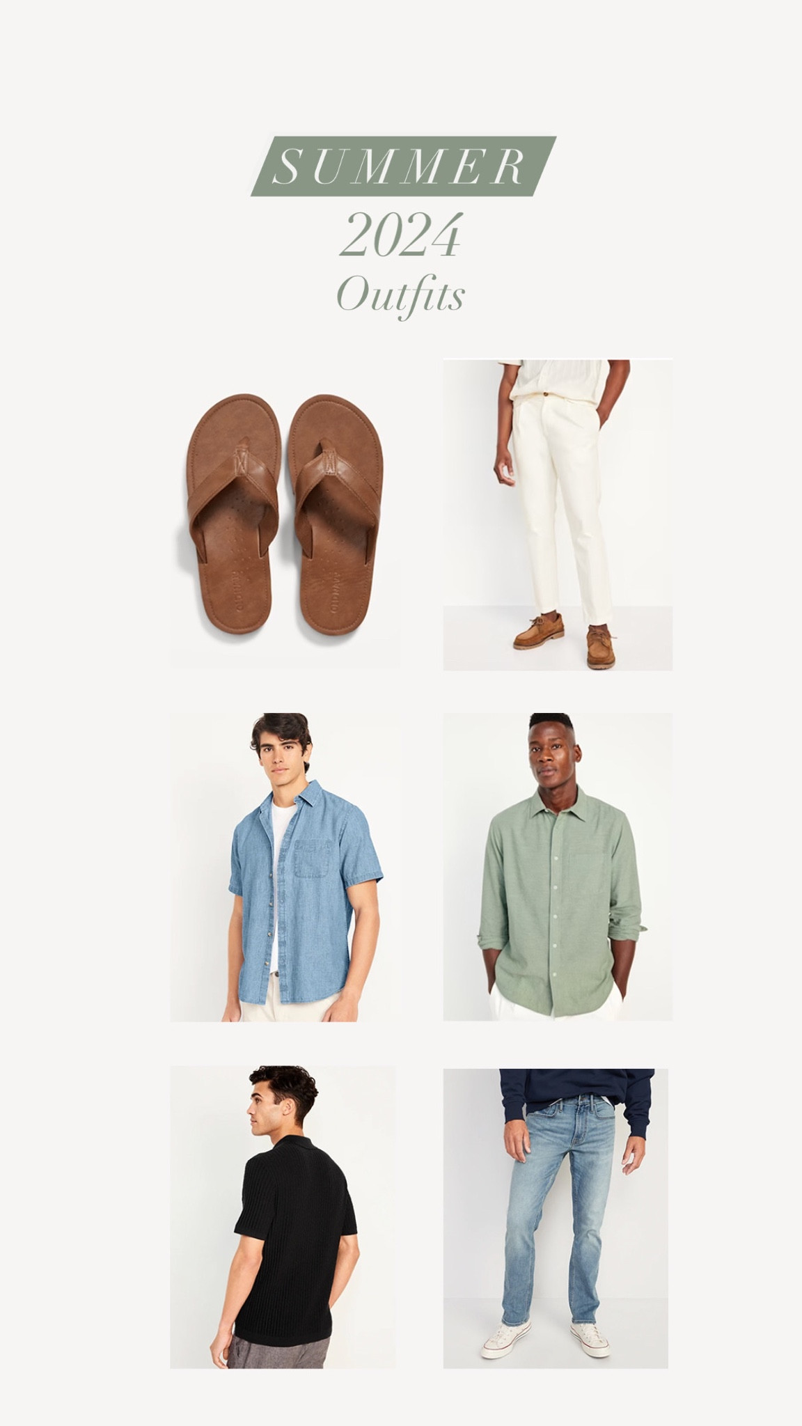 Summer 2024 men’s outfits! These affordable finds are perfect for vacation, bbqs, family photos, or day to day! 

#LTKcanada #LTKmens #LTKfamily