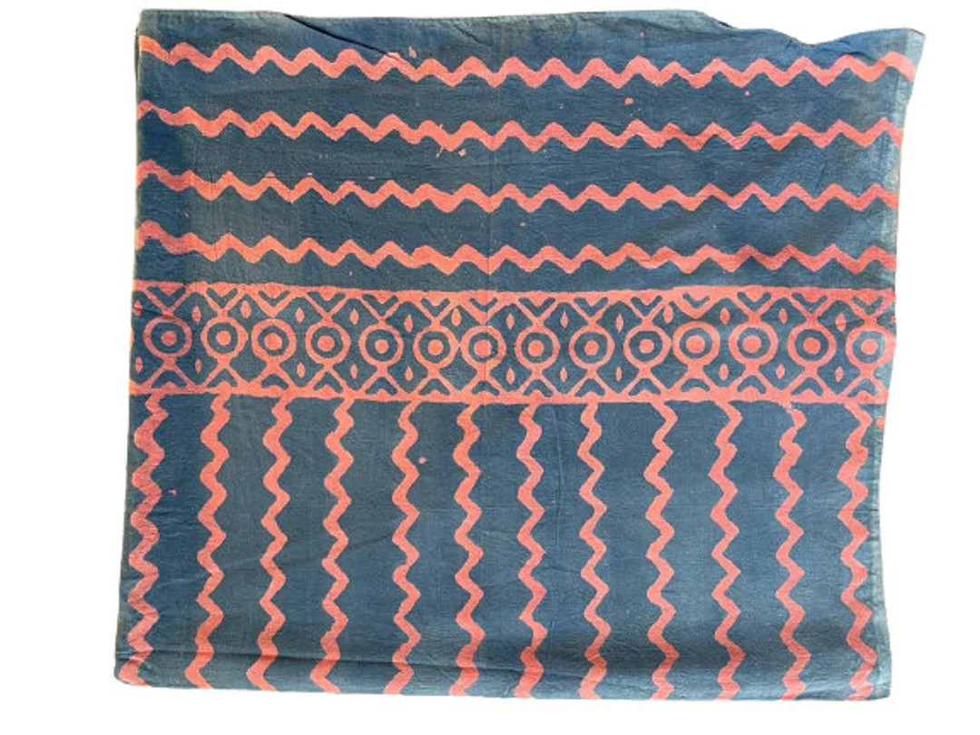 Beach Wrap Pareo, Hand Block Printed Cotton Sarong, Long Scarf, Large Sarong, Cover Up, Soft Fabr... | Etsy (US)