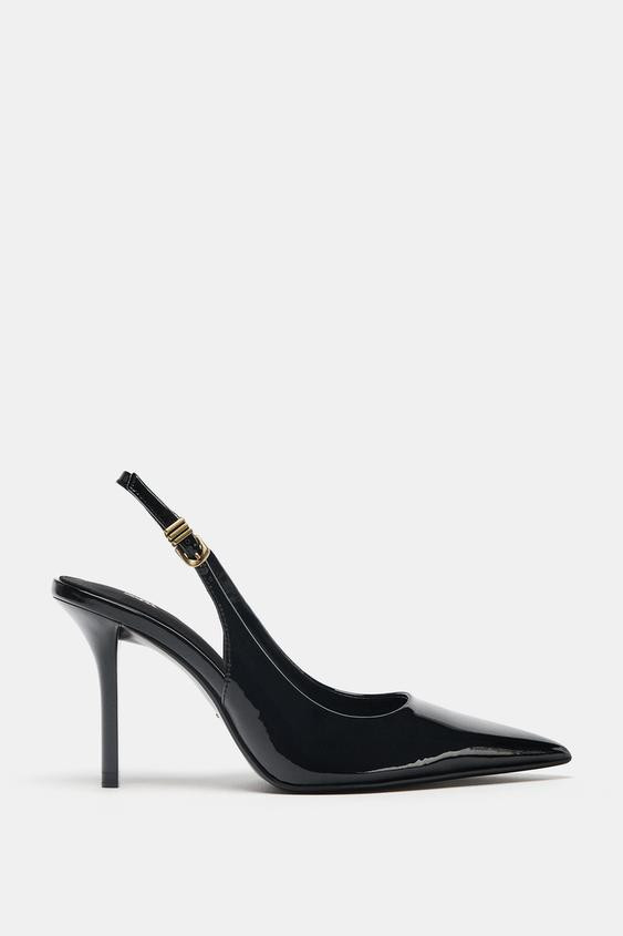 METAL BUCKLE HEELS | Zara UK