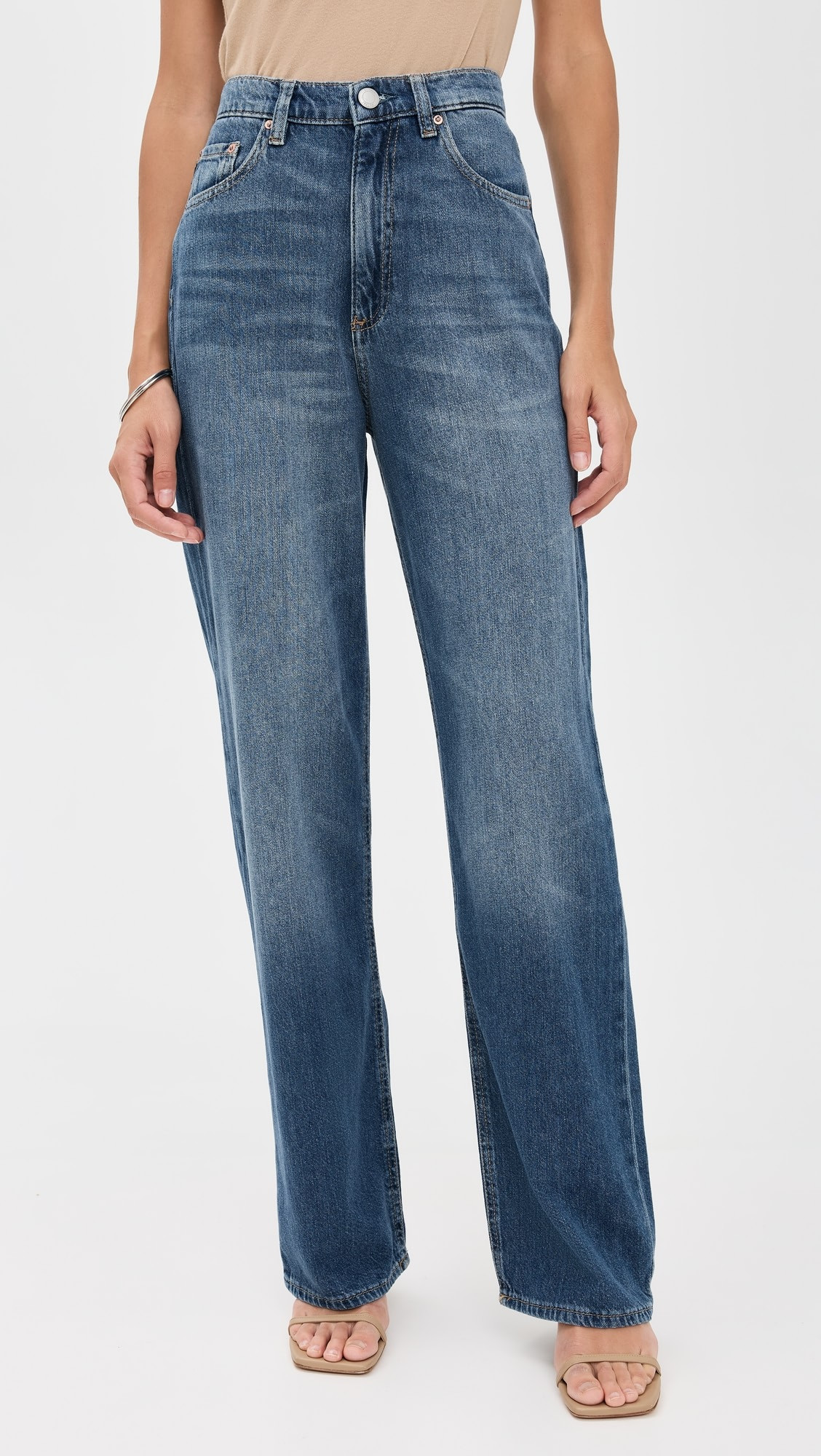 DL Aura Karmine Refined Wide Leg High Rise Jeans | Shopbop