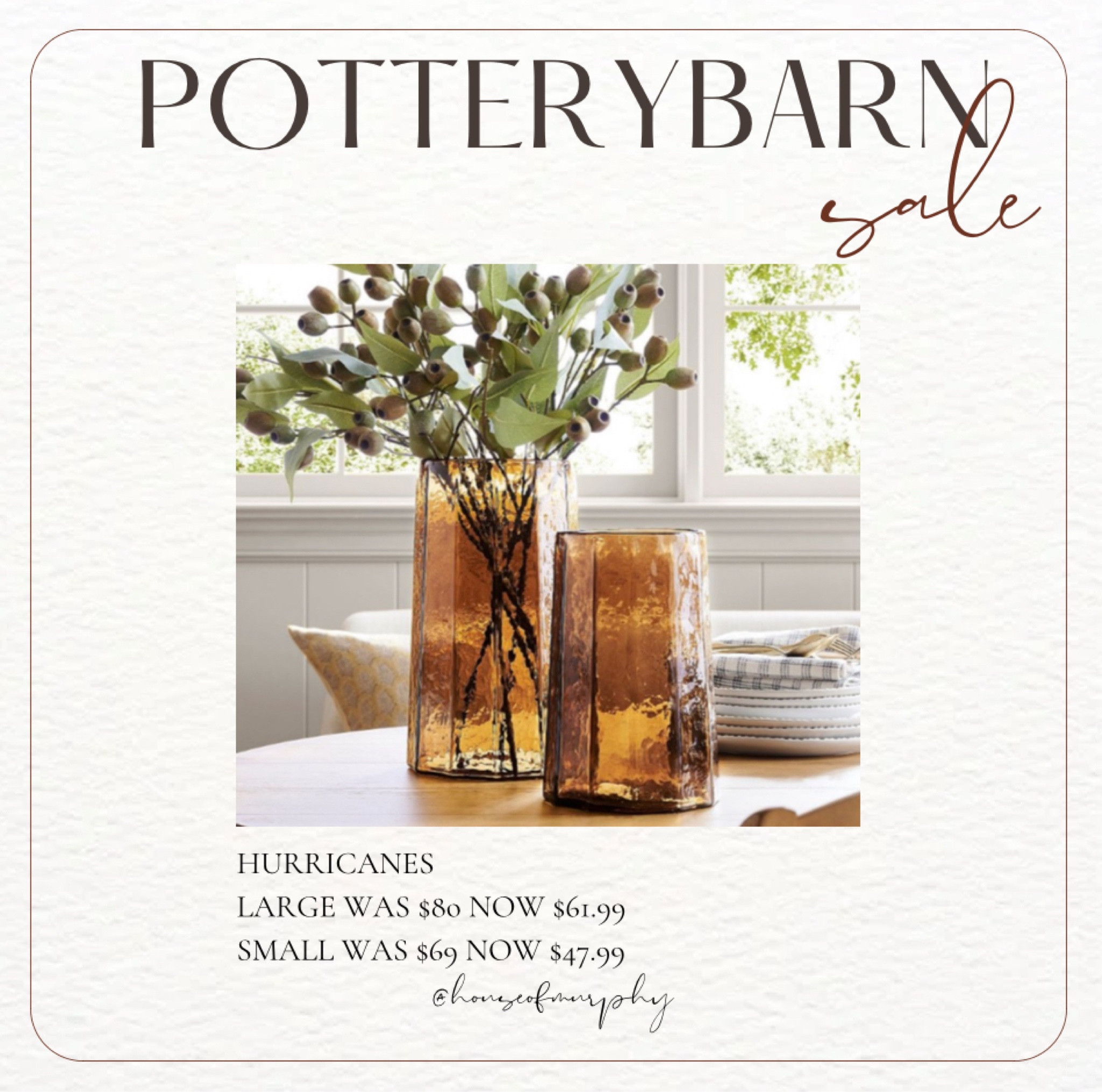 PotteryBarn clearance sale

#LTKFindsUnder50 #LTKHome #LTKSaleAlert