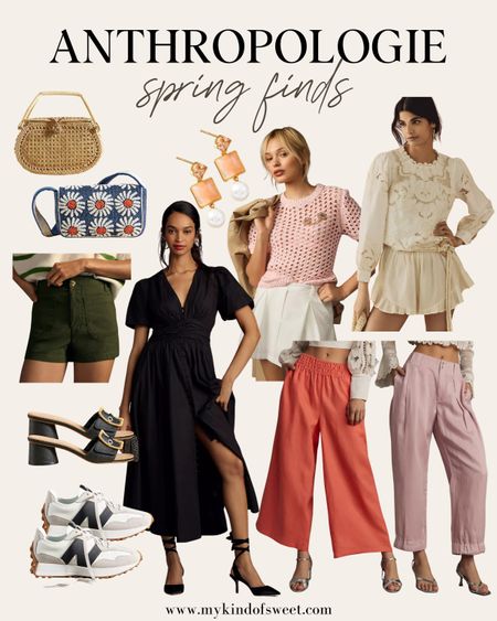 Anthropologie has some gorgeous spring pieces out right now! I love these wide leg trousers and new balance sneakers.

#LTKstyletip #LTKSeasonal #LTKitbag