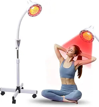Infrared Light,White 275W Near Red Infrared Heat Lamp for Relieve Joinpt Pain and Muscle Aches | Amazon (US)
