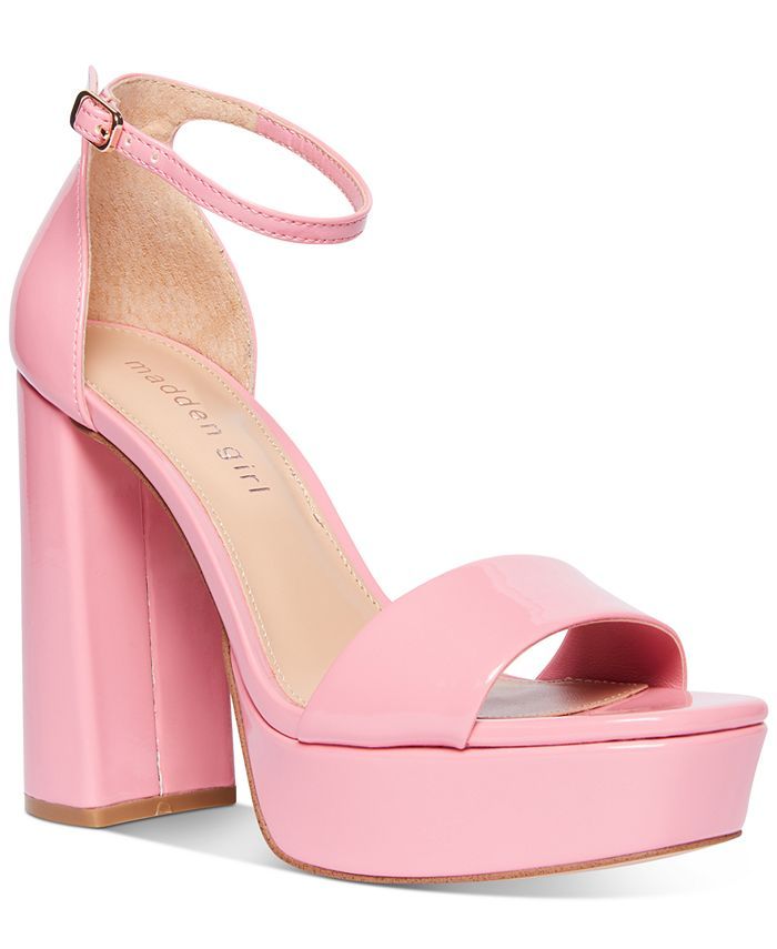 Madden Girl Omega Two-Piece Platform Dress Sandals & Reviews - Sandals - Shoes - Macy's | Macys (US)