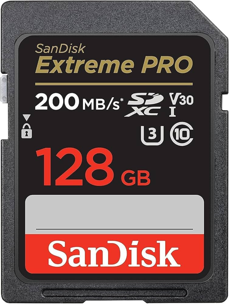 SanDisk 128GB Extreme PRO SDXC UHS-I Memory Card - C10, U3, V30, 4K UHD, SD Card - SDSDXXD-128G-G... | Amazon (US)